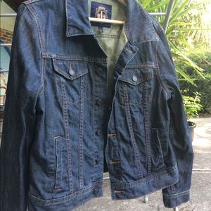 NWOT Talbots Denim jacket size L —Classic